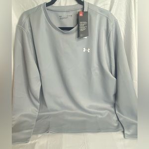 New Under Armour Loose Fit Sweatshirt, Gray, XL